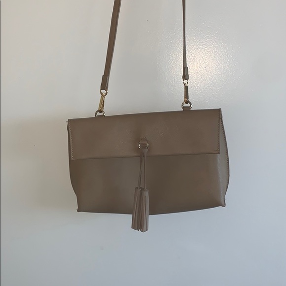 Street Level tan leather purse Anthropologie - Picture 2 of 8